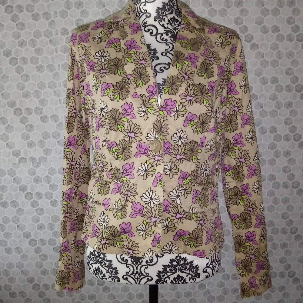 Floral Blazer